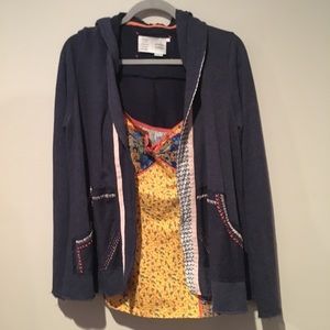 Anthropologie tank and jacket
